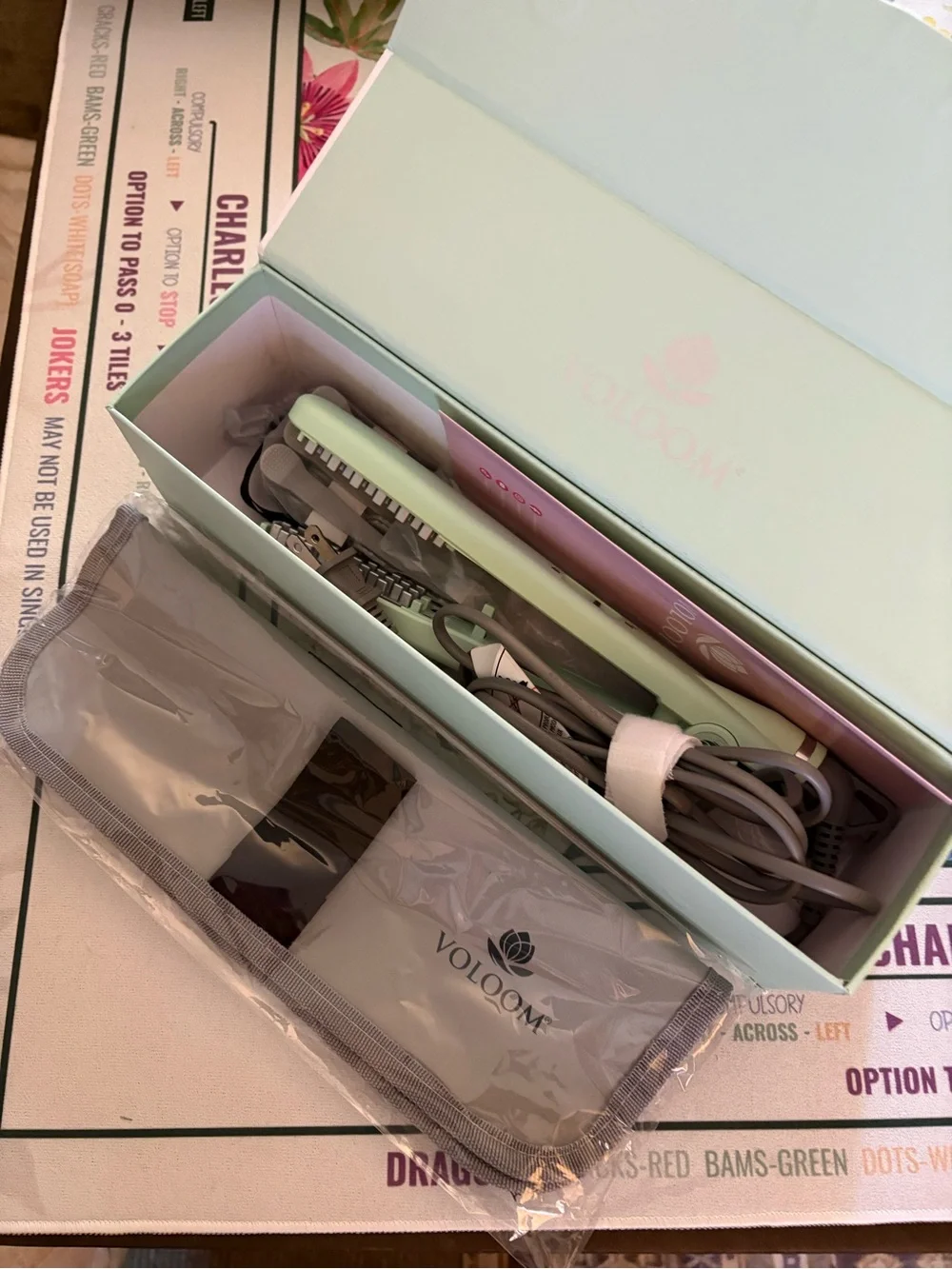 VOLUM 2.0 Hair Volumizing Iron by VOLOOM - Mint Green